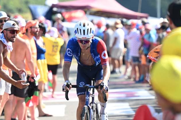 17-07-2025 Tour De France; Tappa 12 Auch - Hautacam; 2025, Groupama - Fdj; Madouas, Valentin; Hautacam; 