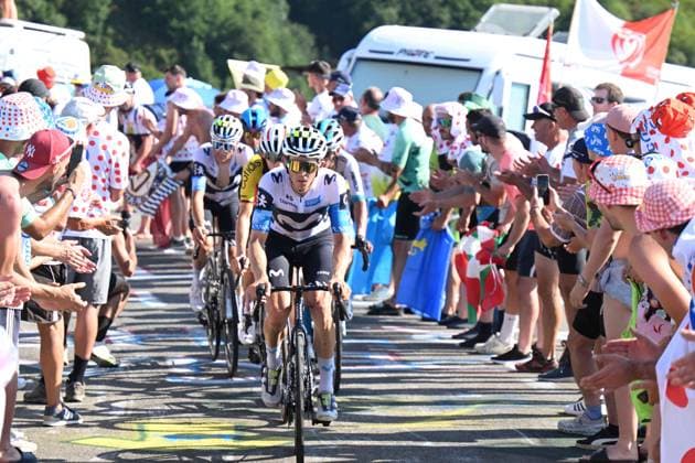 17-07-2025 Tour De France; Tappa 12 Auch - Hautacam; 2025, Movistar; Muhlberger, Gregor; Hautacam; 
