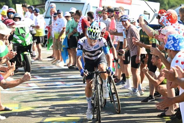 17-07-2025 Tour De France; Tappa 12 Auch - Hautacam; 2025, Movistar; Rubio Reyes, Einer Augusto; Hautacam; 