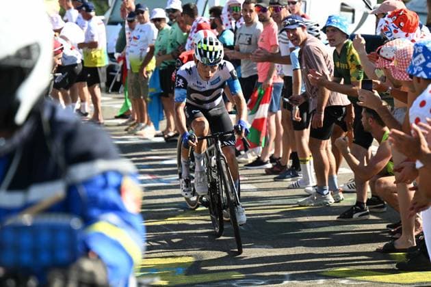 17-07-2025 Tour De France; Tappa 12 Auch - Hautacam; 2025, Movistar; Rubio Reyes, Einer Augusto; Hautacam; 