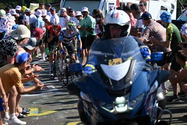 17-07-2025 Tour De France; Tappa 12 Auch - Hautacam; 2025, Movistar; Rubio Reyes, Einer Augusto; Hautacam; 