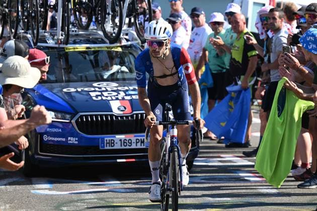 17-07-2025 Tour De France; Tappa 12 Auch - Hautacam; 2025, Groupama - Fdj; Martin, Guillaume; Hautacam; 