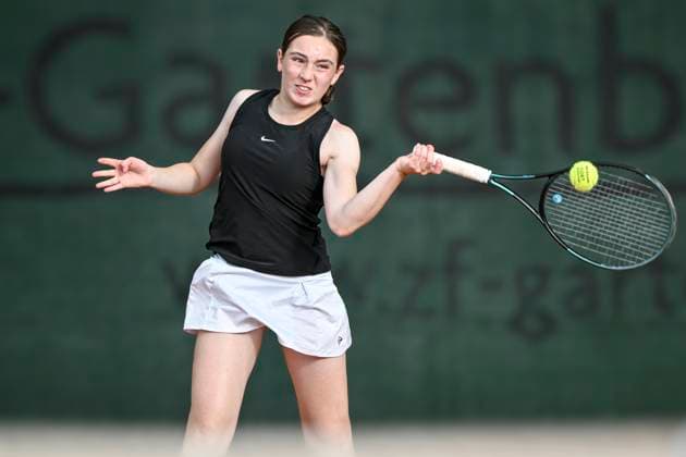 Ida Marieke Giese GER 17 07 2025 Tennis Düsseldorf Junior Open, TC Rheinstadion Düsseldorf, Düsseldorf, NRW Germany Copyright: xpepphotox xHorstxMauelshagenx pep00321, pep_20250717_hm_90949