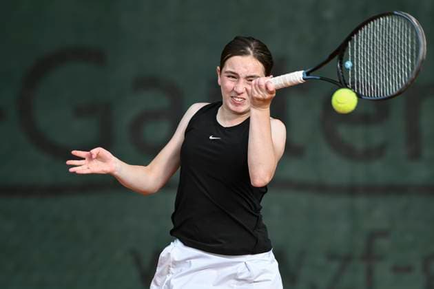 Ida Marieke Giese GER 17 07 2025 Tennis Düsseldorf Junior Open, TC Rheinstadion Düsseldorf, Düsseldorf, NRW Germany Copyright: xpepphotox xHorstxMauelshagenx pep00321, pep_20250717_hm_90950