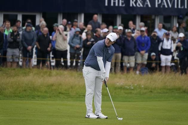 The 153rd Open Championship 2025 Robert MACINTYRE In action on the 1st hole the 2nd day TheÊ153rd Open Championship, Royal Portrush Golf Club (Dunluce Links) in Portrush, County Antrim, Northern Ireland, from Thursday, 17 July to Sunday, 20 July 2025. Copyright: xMarkxNewcombex
