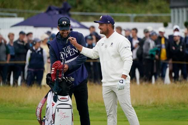 The 153rd Open Championship 2025 Bryson DeChambeau In action on the 1st hole the 2nd day The 153rd Open Championship, Royal Portrush Golf Club (Dunluce Links) in Portrush, County Antrim, Northern Ireland, from Thursday, 17 July to Sunday, 20 July 2025. Copyright: xMarkxNewcombex