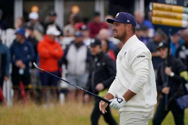 The 153rd Open Championship 2025 Bryson DeChambeau In action on the 1st hole the 2nd day The 153rd Open Championship, Royal Portrush Golf Club (Dunluce Links) in Portrush, County Antrim, Northern Ireland, from Thursday, 17 July to Sunday, 20 July 2025. Copyright: xMarkxNewcombex