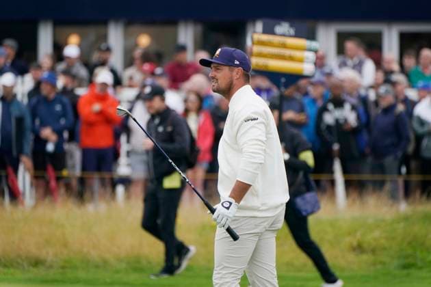 The 153rd Open Championship 2025 Bryson DeChambeau In action on the 1st hole the 2nd day The 153rd Open Championship, Royal Portrush Golf Club (Dunluce Links) in Portrush, County Antrim, Northern Ireland, from Thursday, 17 July to Sunday, 20 July 2025. Copyright: xMarkxNewcombex