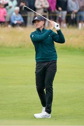 The 153rd Open Championship 2025 Ludvig Aberg Aberg In action on the 1st hole the 2nd day The 153rd Open Championship, Royal Portrush Golf Club (Dunluce Links) in Portrush, County Antrim, Northern Ireland, from Thursday, 17 July to Sunday, 20 July 2025. Copyright: xMarkxNewcombex