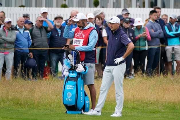 The 153rd Open Championship 2025 Jordan Spieth In action on the 1st hole the 2nd day The 153rd Open Championship, Royal Portrush Golf Club (Dunluce Links) in Portrush, County Antrim, Northern Ireland, from Thursday, 17 July to Sunday, 20 July 2025. Copyright: xMarkxNewcombex