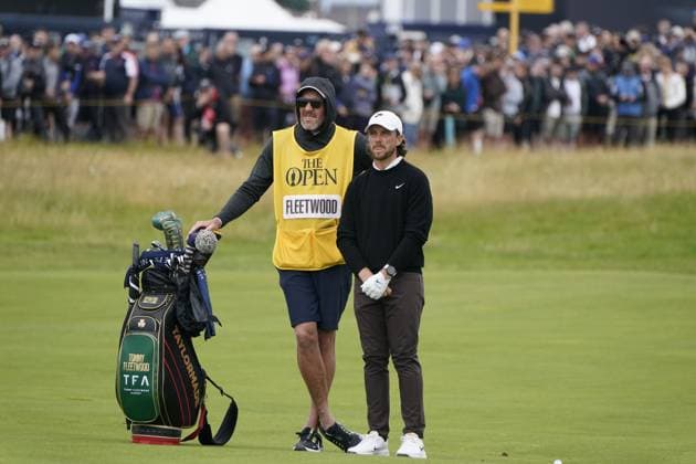 The 153rd Open Championship 2025 Tommy Fleetwood In action on the 1st hole the 2nd day TheÊ153rd Open Championship, Royal Portrush Golf Club (Dunluce Links) in Portrush, County Antrim, Northern Ireland, from Thursday, 17 July to Sunday, 20 July 2025. Copyright: xMarkxNewcombex