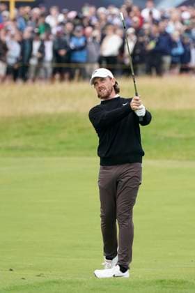 The 153rd Open Championship 2025 Tommy Fleetwood In action on the 1st hole the 2nd day The 153rd Open Championship, Royal Portrush Golf Club (Dunluce Links) in Portrush, County Antrim, Northern Ireland, from Thursday, 17 July to Sunday, 20 July 2025. Copyright: xMarkxNewcombex