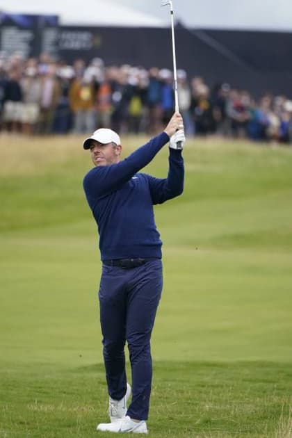 The 153rd Open Championship 2025 Rory Mcilroy In action on the 1st hole the 2nd day TheÊ153rd Open Championship, Royal Portrush Golf Club (Dunluce Links) in Portrush, County Antrim, Northern Ireland, from Thursday, 17 July to Sunday, 20 July 2025. Copyright: xMarkxNewcombex