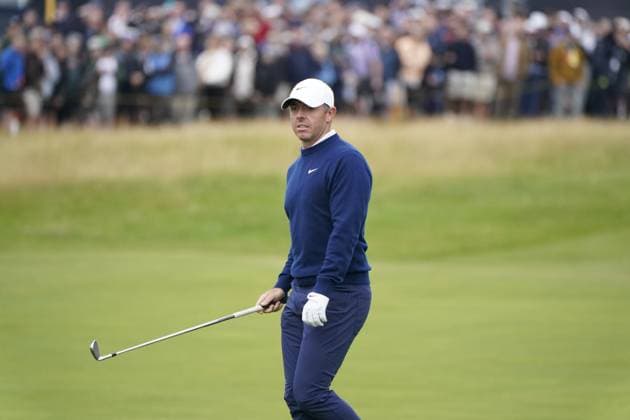 The 153rd Open Championship 2025 Rory Mcilroy In action on the 1st hole the 2nd day TheÊ153rd Open Championship, Royal Portrush Golf Club (Dunluce Links) in Portrush, County Antrim, Northern Ireland, from Thursday, 17 July to Sunday, 20 July 2025. Copyright: xMarkxNewcombex