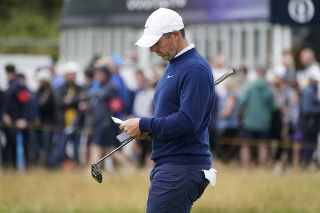 The 153rd Open Championship 2025 Rory Mcilroy In action on the 1st hole the 2nd day TheÊ153rd Open Championship, Royal Portrush Golf Club (Dunluce Links) in Portrush, County Antrim, Northern Ireland, from Thursday, 17 July to Sunday, 20 July 2025. Copyright: xMarkxNewcombex