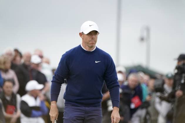 The 153rd Open Championship 2025 Rory Mcilroy In action on the 1st hole the 2nd day TheÊ153rd Open Championship, Royal Portrush Golf Club (Dunluce Links) in Portrush, County Antrim, Northern Ireland, from Thursday, 17 July to Sunday, 20 July 2025. Copyright: xMarkxNewcombex