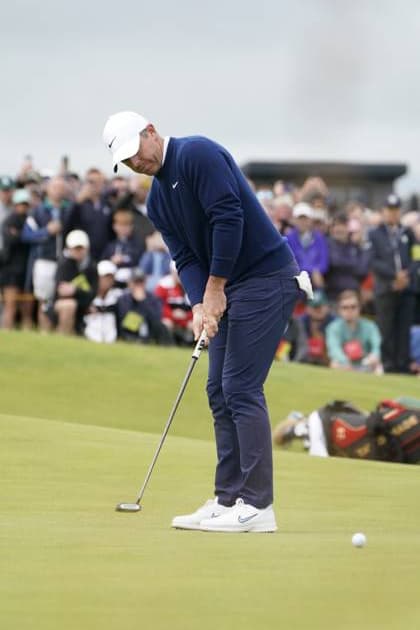 The 153rd Open Championship 2025 Rory Mcilroy In action on the 1st hole the 2nd day TheÊ153rd Open Championship, Royal Portrush Golf Club (Dunluce Links) in Portrush, County Antrim, Northern Ireland, from Thursday, 17 July to Sunday, 20 July 2025. Copyright: xMarkxNewcombex