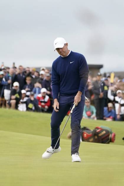 The 153rd Open Championship 2025 Rory Mcilroy In action on the 1st hole the 2nd day TheÊ153rd Open Championship, Royal Portrush Golf Club (Dunluce Links) in Portrush, County Antrim, Northern Ireland, from Thursday, 17 July to Sunday, 20 July 2025. Copyright: xMarkxNewcombex