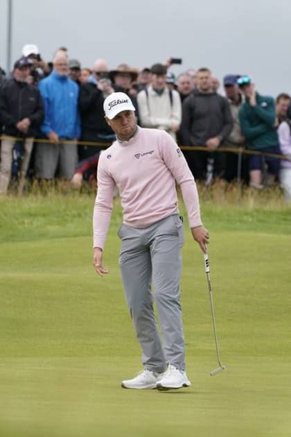 The 153rd Open Championship 2025 Justin Thomas In action on the 1st hole the 2nd day TheÊ153rd Open Championship, Royal Portrush Golf Club (Dunluce Links) in Portrush, County Antrim, Northern Ireland, from Thursday, 17 July to Sunday, 20 July 2025. Copyright: xMarkxNewcombex