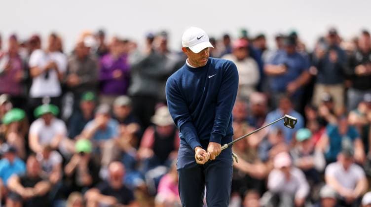 The 153rd Open Championship, Royal Portrush Golf Club, Co. Antrim 18 7 2025 Rory McIlroy Rory McIlroy 18 7 2025  Copyright: x INPHO BenxBradyx BB3_0003_1