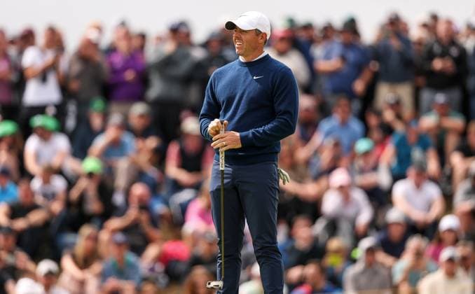 The 153rd Open Championship, Royal Portrush Golf Club, Co. Antrim 18 7 2025 Rory McIlroy Rory McIlroy 18 7 2025  Copyright: x INPHO BenxBradyx BB3_9959
