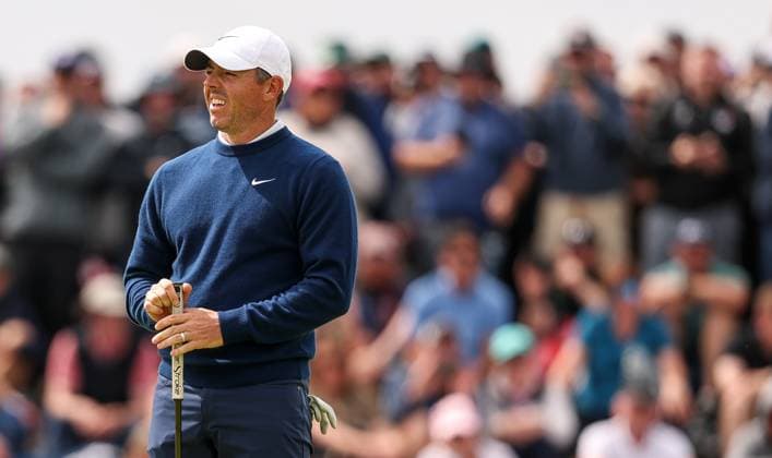 The 153rd Open Championship, Royal Portrush Golf Club, Co. Antrim 18 7 2025 Rory McIlroy Rory McIlroy 18 7 2025  Copyright: x INPHO BenxBradyx BB3_9959A