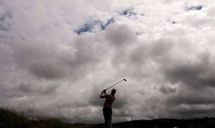 The 153rd Open Championship, Royal Portrush Golf Club, Co. Antrim 18 7 2025 Justin Thomas tees off the 8th Justin Thomas tees off the 8th 18 7 2025  Copyright: x INPHO BenxBradyx 0G8A0045