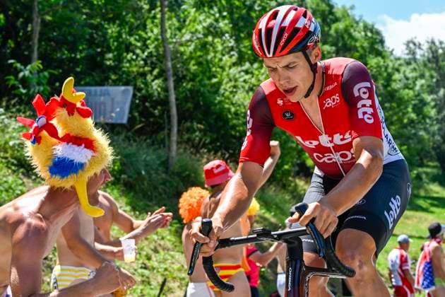 Tour de France 2025 Stage 13 PEYRAGUDES, FRANCE - JULY 18 : during stage 13 of the 112th edition of Tour de France an UCI World Tour 2.UWT Individual Time Trial stage for Men Elite of 11 km with start in Loudenvielle and finish in Peyragudes on July 18, 2025 in Peyragudes, France, 18 07 2025 ( Motordriver Kenny Verfaillie - Peyragudes France  Copyright: xJanxDexMeuleneirx