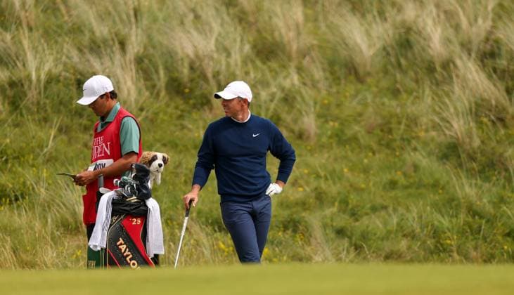 The 153rd Open Championship, Royal Portrush Golf Club, Co. Antrim 18 7 2025 Rory McIlroy on the 7th Rory McIlroy on the 7th 18 7 2025  Copyright: x INPHO BenxBradyx BB3_0118