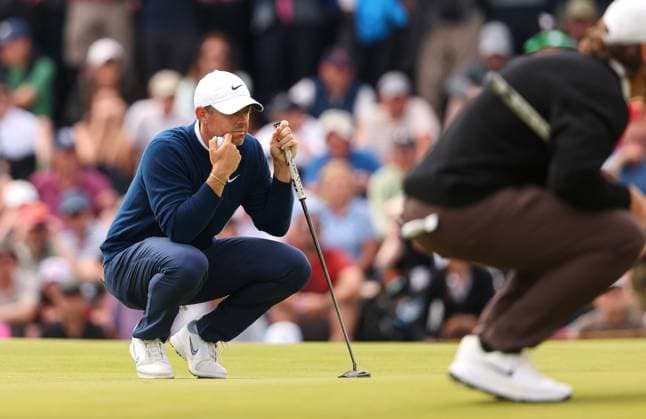 The 153rd Open Championship, Royal Portrush Golf Club, Co. Antrim 18 7 2025 Rory McIlroy Rory McIlroy 18 7 2025  Copyright: x INPHO BenxBradyx BB3_9905