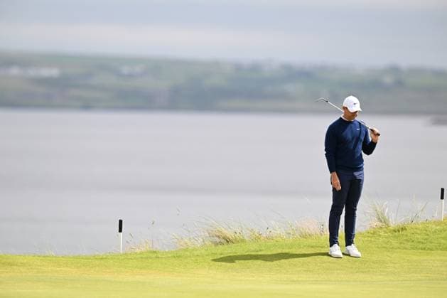Rory McIlroy looks dejected on the 5th Green The Open Championship, Day Two, Golf, Royal Portrush Golf Club, Portrush, Northern Ireland, UK - 18 Jul 2025 EDITORIAL USE ONLY No use with unauthorised audio, video, data, fixture lists, club league logos or live services. Online in-match use limited to 120 images, no video emulation. No use in betting, games or single club league player publications.  Copyright: xGreigxCowie Shutterstockx 15402506x