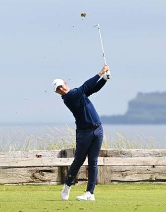 Rory McIlroy on the 6th Tee The Open Championship, Day Two, Golf, Royal Portrush Golf Club, Portrush, Northern Ireland, UK - 18 Jul 2025 EDITORIAL USE ONLY No use with unauthorised audio, video, data, fixture lists, club league logos or live services. Online in-match use limited to 120 images, no video emulation. No use in betting, games or single club league player publications.  Copyright: xGreigxCowie Shutterstockx 15402506ad
