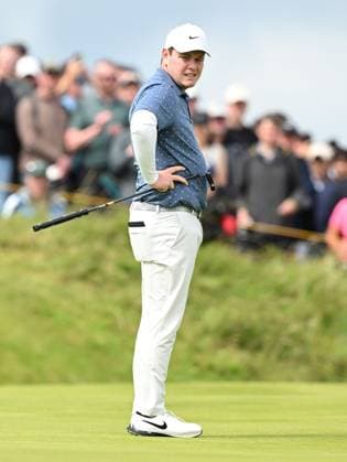 Robert MacIntyre on the 6th Green The Open Championship, Day Two, Golf, Royal Portrush Golf Club, Portrush, Northern Ireland, UK - 18 Jul 2025 EDITORIAL USE ONLY No use with unauthorised audio, video, data, fixture lists, club league logos or live services. Online in-match use limited to 120 images, no video emulation. No use in betting, games or single club league player publications.  Copyright: xGreigxCowie Shutterstockx 15402506ap