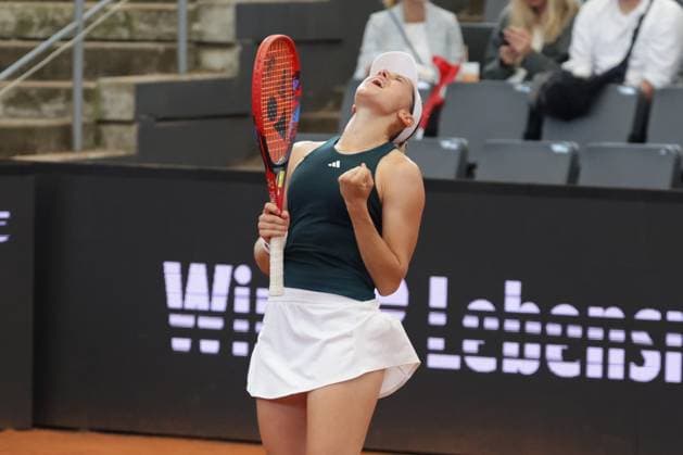 GER, Hamburg, xFSx, ATP250 Women Tennis Tournament , MSC Hamburg Ladies Open 2025 , Quarterfinals ,17 07 2025 v l Kaja Juvan SLO Winner fist, cheering , cheering, cheering, cheering, cheering Copyright: HMBxMedia FernandoxSoares