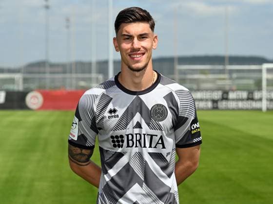 17 07 2025, xjhx, Football 3 League, SV Wehen Wiesbaden photo appointment season 2025 26, Noah Brdar SV Wehen Wiesbaden 3 League, portrait appointment 2025 2026 Wiesbaden