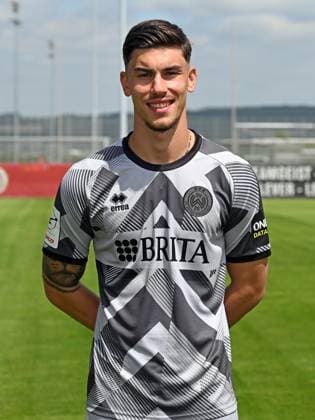 17 07 2025, xjhx, Football 3 League, SV Wehen Wiesbaden photo appointment season 2025 26, Noah Brdar SV Wehen Wiesbaden 3 League, portrait appointment 2025 2026 Wiesbaden