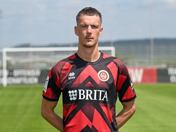17 07 2025, xjhx, Football 3 League, SV Wehen Wiesbaden photo appointment season 2025 26, Felix Luckeneder SV Wehen Wiesbaden 3 League, portrait appointment 2025 2026 Wiesbaden