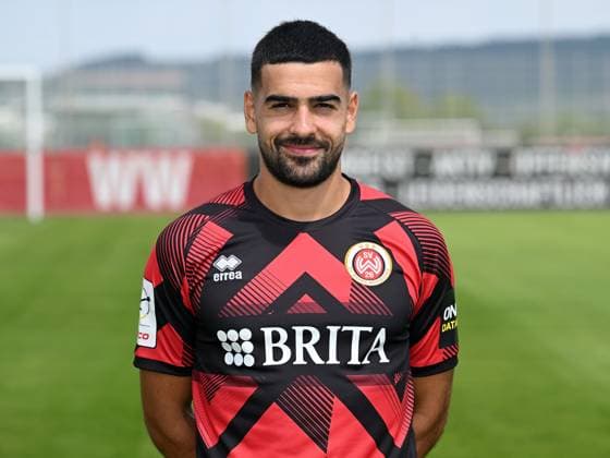 17 07 2025, xjhx, Football 3 League, SV Wehen Wiesbaden photo appointment season 2025 26, Tarik Gözüsirin SV Wehen Wiesbaden 3 League, portrait appointment 2025 2026 Wiesbaden