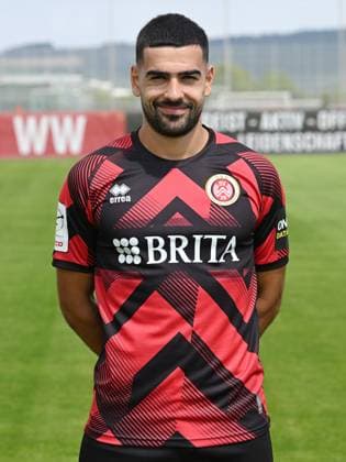 17 07 2025, xjhx, Football 3 League, SV Wehen Wiesbaden photo appointment season 2025 26, Tarik Gözüsirin SV Wehen Wiesbaden 3 League, portrait appointment 2025 2026 Wiesbaden