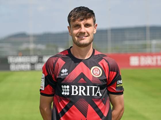 17 07 2025, xjhx, Football 3 League, SV Wehen Wiesbaden photo appointment season 2025 26, Gino Fechner SV Wehen Wiesbaden 3 League, portrait appointment 2025 2026 Wiesbaden