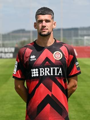 17 07 2025, xjhx, Football 3 League, SV Wehen Wiesbaden photo appointment season 2025 26, Jordy Gillekens SV Wehen Wiesbaden 3 League, portrait appointment 2025 2026 Wiesbaden