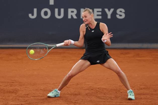GER, Hamburg, xFSx, ATP250 Womens Tennis Tournament , MSC Hamburg Ladies Open 2025 , Quarterfinals ,17 07 2025 v l Dayana Yastremska UKR plays a forehand Copyright: HMBxMedia FernandoxSoares