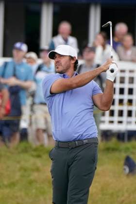 The 153rd Open Championship 2025 Brooks Koepka In action on the 1st hole the 2nd day The 153rd Open Championship, Royal Portrush Golf Club (Dunluce Links) in Portrush, County Antrim, Northern Ireland, from Thursday, 17 July to Sunday, 20 July 2025. Copyright: xMarkxNewcombex