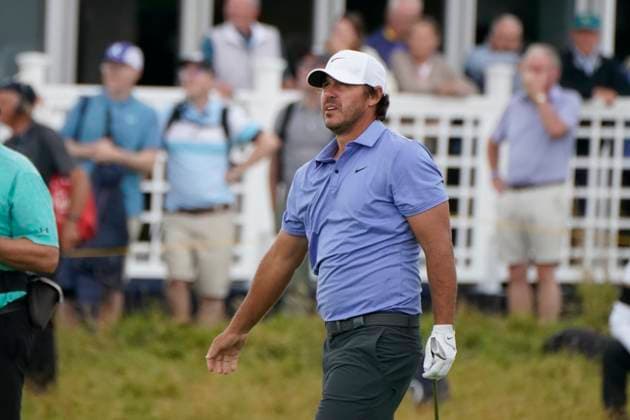 The 153rd Open Championship 2025 Brooks Koepka In action on the 1st hole the 2nd day The 153rd Open Championship, Royal Portrush Golf Club (Dunluce Links) in Portrush, County Antrim, Northern Ireland, from Thursday, 17 July to Sunday, 20 July 2025. Copyright: xMarkxNewcombex