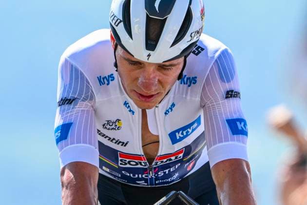 Cycling, Tour de France, Remco Evenepoel retires during the 14th stage - Archive pictures