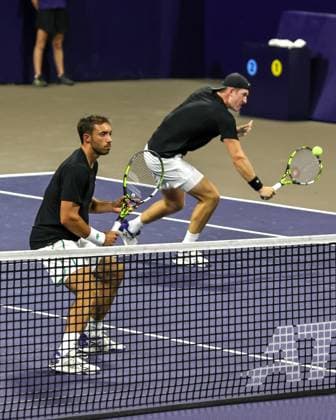 LOS CABOS TENNIS OPEN 2025 LOS CABOS TENNIS OPEN 2025 KRAJICEK GONZALEZ VS CASH TRACY 18072025 LOS CABOS, BAJA CALIFORNIA, MEXICO Action photo of Robert Cash and James Tracy of the USA during semifinal doubles game of Los Cabos Tennis Open 2025 held at the Grand Stand of the Cabo Sports Complex of Los Cabos, Baja California, Mexico Action photo of Robert Cash and James Tracy of the USA during semifinal doubles singles game of Los Cabos Tennis Open 2025 held at the Grand Stand of the Cabo Sports Complex of Los Cabos, Baja California, Mexico PHOTO BY IMAGENSHOP AGENCIA FOTOGRAFICA LOS CABOS BAJA CALIFORNIA MEXICOI Copyright: xIMAGENSHOPxAGENCIAxFOTOGRAFICAx