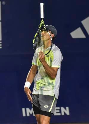 LOS CABOS TENNIS OPEN 2025 LOS CABOS TENNIS OPEN 2025 SHAPOVALOV VS WALTON 18072025 LOS CABOS, BAJA CALIFORNIA, MEXICO Action photo of Adam Walton of Australia, during semifinal singles game of Los Cabos Tennis Open 2025 held at the Mextenis Stadium of the Cabo Sports Complex of Los Cabos, Baja California, Mexico Action photo of Adam Walton of Australia, during semifinal singles game of Los Cabos Tennis Open 2025 held at the Mextenis Stadium of the Cabo Sports Complex of Los Cabos, Baja California, Mexico PHOTO BY IMAGENSHOP AGENCIA FOTOGRAFICA LOS CABOS BAJA CALIFORNIA MEXICO Copyright: xIMAGENSHOPxAGENCIAxFOTOGRAFICAx
