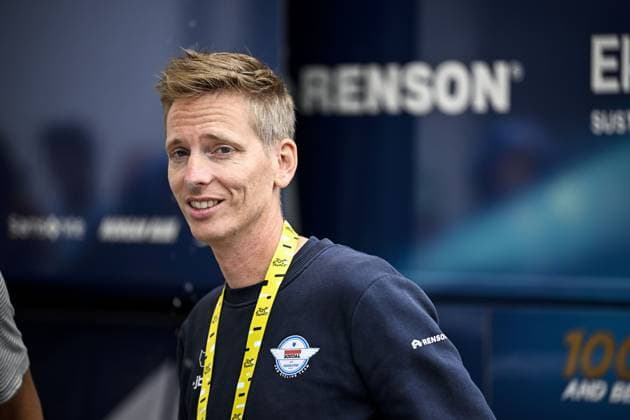 Soudal Quick-Step trainer Koen Pelgrim pictured at the start of stage 14 of the 2025 Tour de France cycling race, from Pau to Luchon-Superbagneres (183 km), on Saturday 19 July 2025 in France. The 112th edition of the Tour de France starts on Saturday 5 July in Lille, France, and will finish in Paris, France on the 27th of July. JASPERxJACOBS  x129555126x