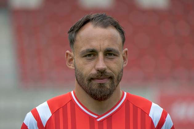 Robert Berger HFC, 2 Hallescher FC, team, team photo, portraits, player photo, football, RL Nordost, season 2025 26, 17 07 2025 Halle Leuna Chemie Stadion ST Germany