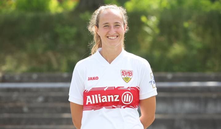 BAU Stuttgart soccer 2 Bundesliga photo session Tamar Dogus VfB Stuttgart women,portrait appointment 2025 2026